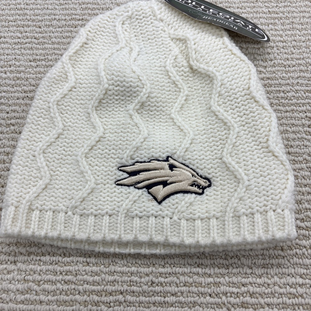 NEVADA WOLF PACK BEANIE/SKULL/SKI HAT/CAP, ONE SIZE, COLLEGE/UNIVERSITY/OUTDOOR - Picture 3 of 7